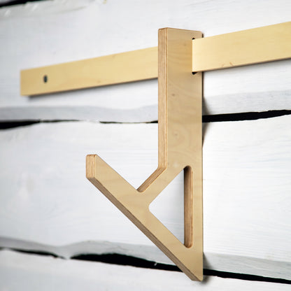 Hike Hook Rack - Best Hook Rack | Akurat Racks