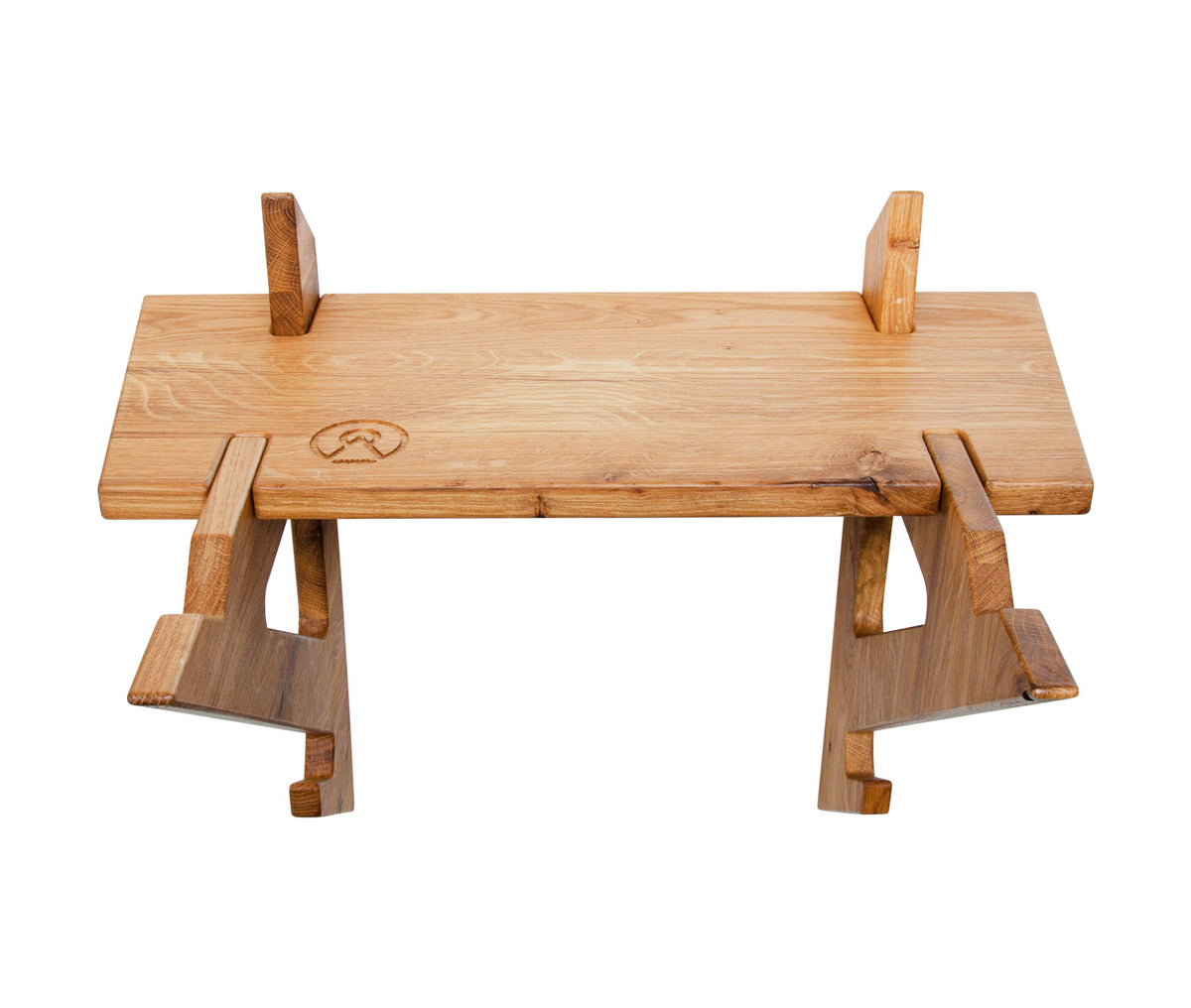 SHELF "LOVE VELO" Natural hardwood (oak)