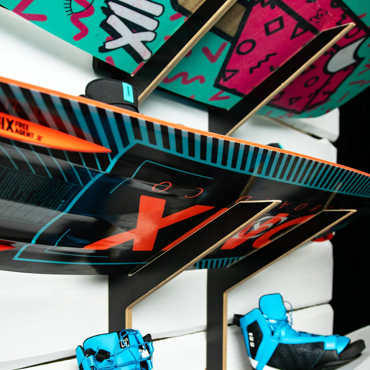 Wakeboard rack 3 AkuratRacks